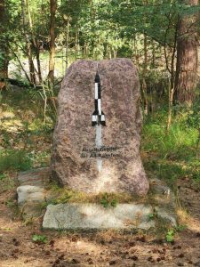 Gedenkstein Abschußstelle