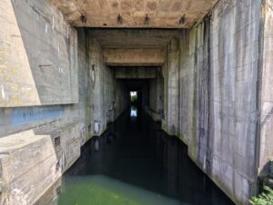 Hier sollte die U-Boote den Bunker verlassen