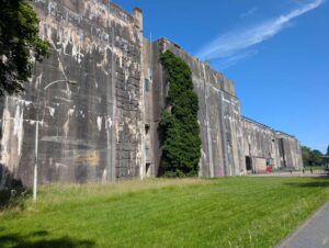 Südseite des Bunkers